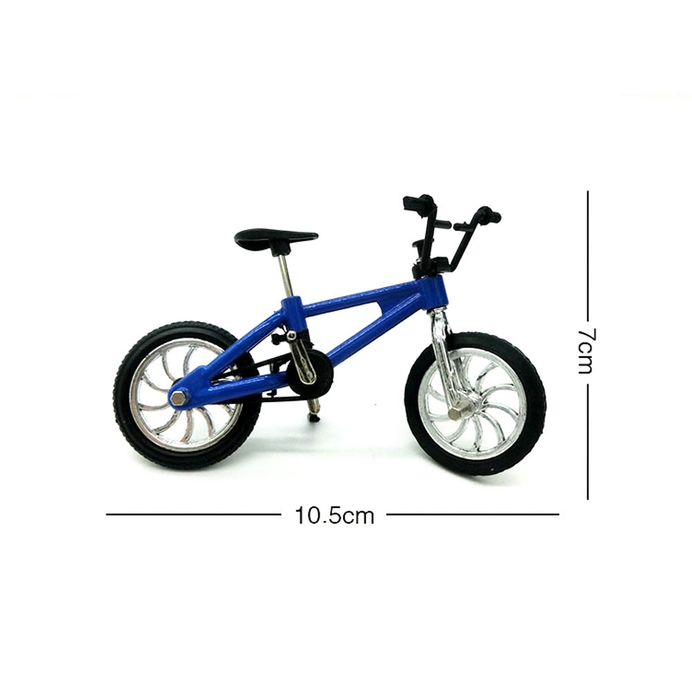 Cross-border toy simulation alloy mini finger bicycle model toy finger skateboard bicycle scooter suit