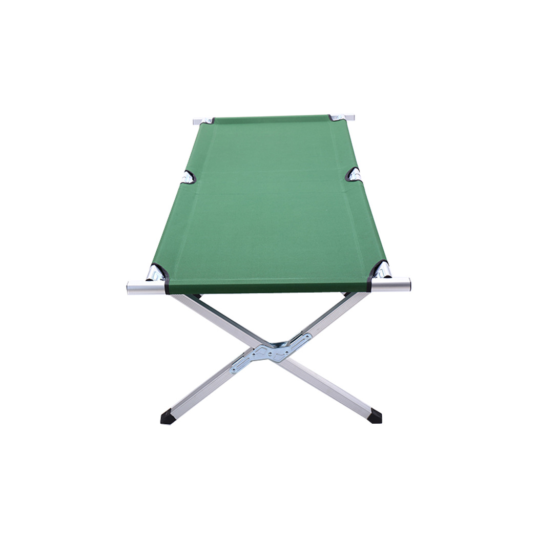 Outdoor ultra wide ultra light tactical outdoor folding camp bed wholesale emergency bed civil disaster relief folding bed