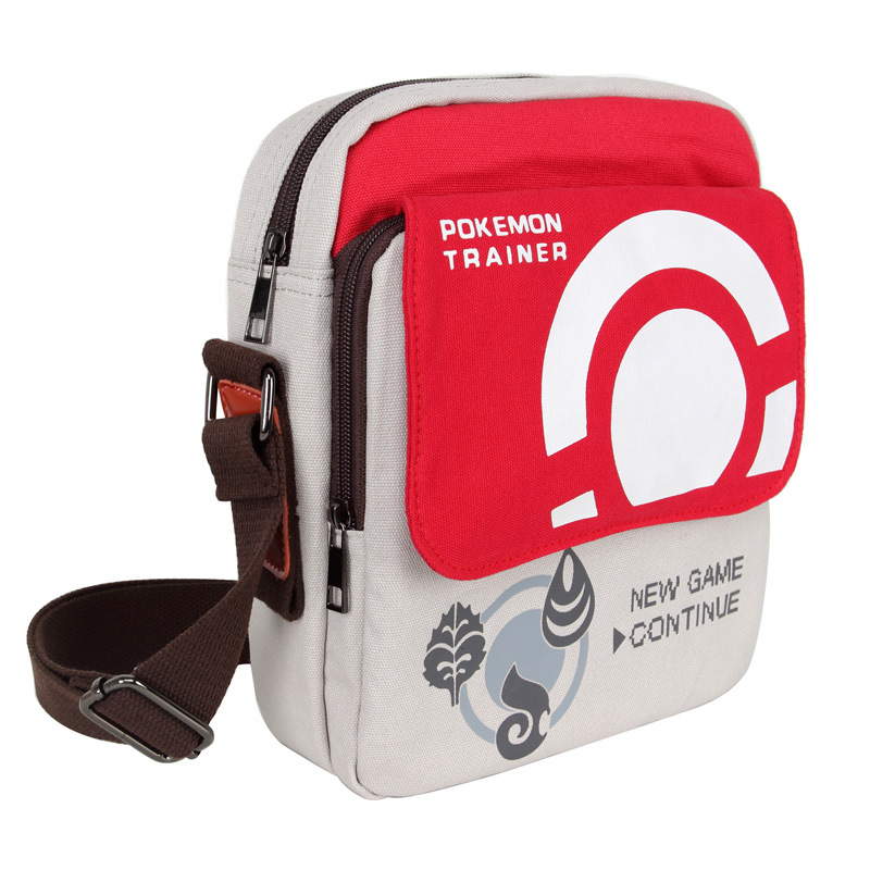 Anime Peripheral Satchel Male Attack Demon Tail Foreign Trade Anime Pokemon Student Shoulder Bag Small Satchel