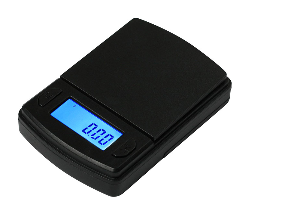 Direct wholesale black gold standard high precision electronic scale 0.1g jewelry scale pocket scale 200g/0.01g