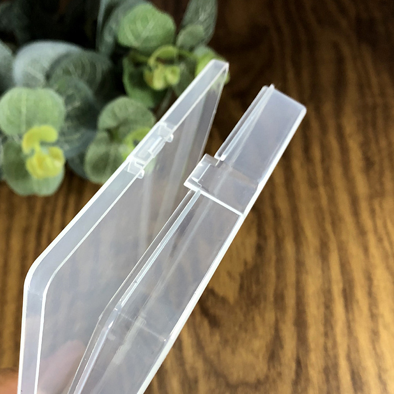 Cross-border square plastic packing box plastic box element box accessories box small box transparent pp box