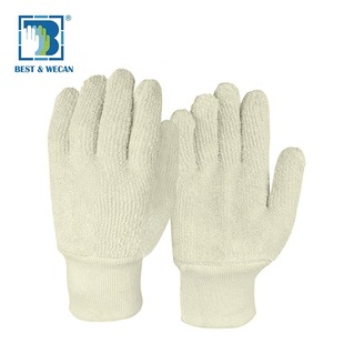 Cross-border manufacturers Terry gloves cleaning supplies polishing protective gloves knitted gloves rust removal gloves silverware