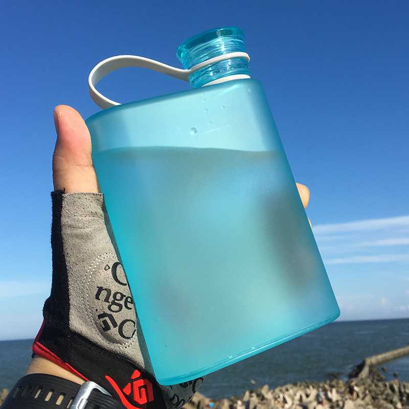 A5 Cup Outdoor Sports Cup Paper Portable Cup Korean Creative Student Square Plastic Kettle Direct Selling