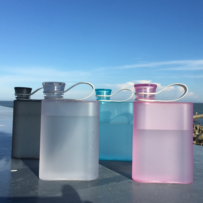 A5 Cup Outdoor Sports Cup Paper Portable Cup Korean Creative Student Square Plastic Kettle Direct Selling