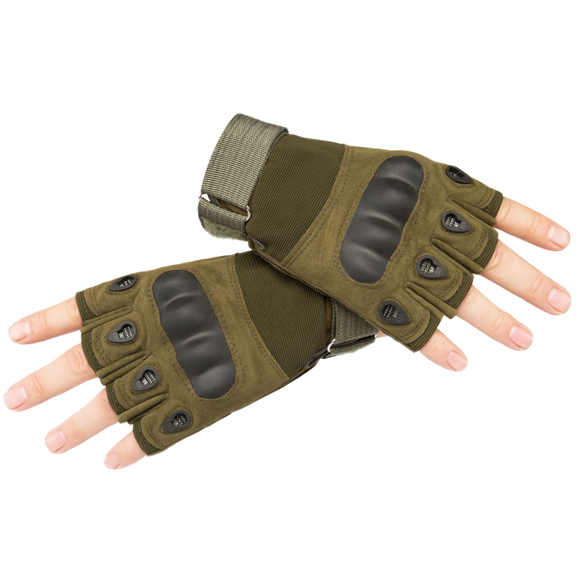 New Cycling Tactical Thin Half-Finger Gloves Men and Women Korean Style Spring and Autumn Sports Outdoor Troops