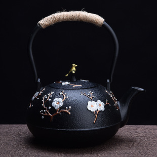 Iron pot manufacturers Japanese hand-made iron pot cast iron tea pot raw iron pot household teapot tea set Wholesale