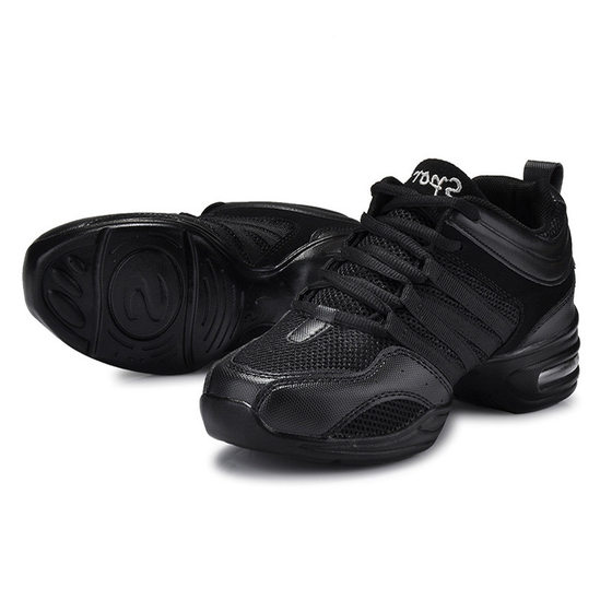 New Modern Women's Shoes Comfortable Mesh Breathable Fashion Women's Dance Shoes Soft Sole Elevated Square Dance Shoes Dance Shoes