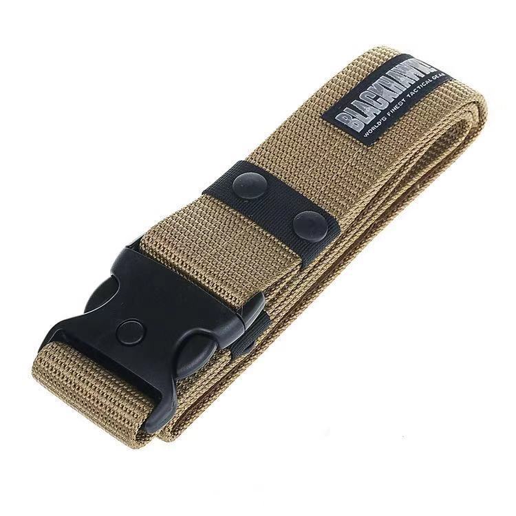 Black Hawk Tactical Belt Outdoor Rescue External Use Belt Male Special Forces Military Fan Nylon Military Training Security Training Waist Seal