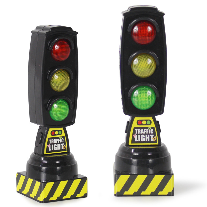 Factory direct sound and light music switchable children's toys traffic lights traffic lights traffic lights toys