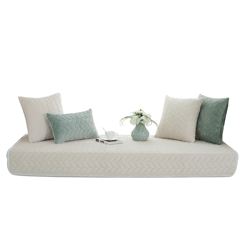 Solid Color European Style Bay Window Mat Window Mat Machine Washable Simple Modern Bedroom Balcony Mat Tatami Cushion Wholesale