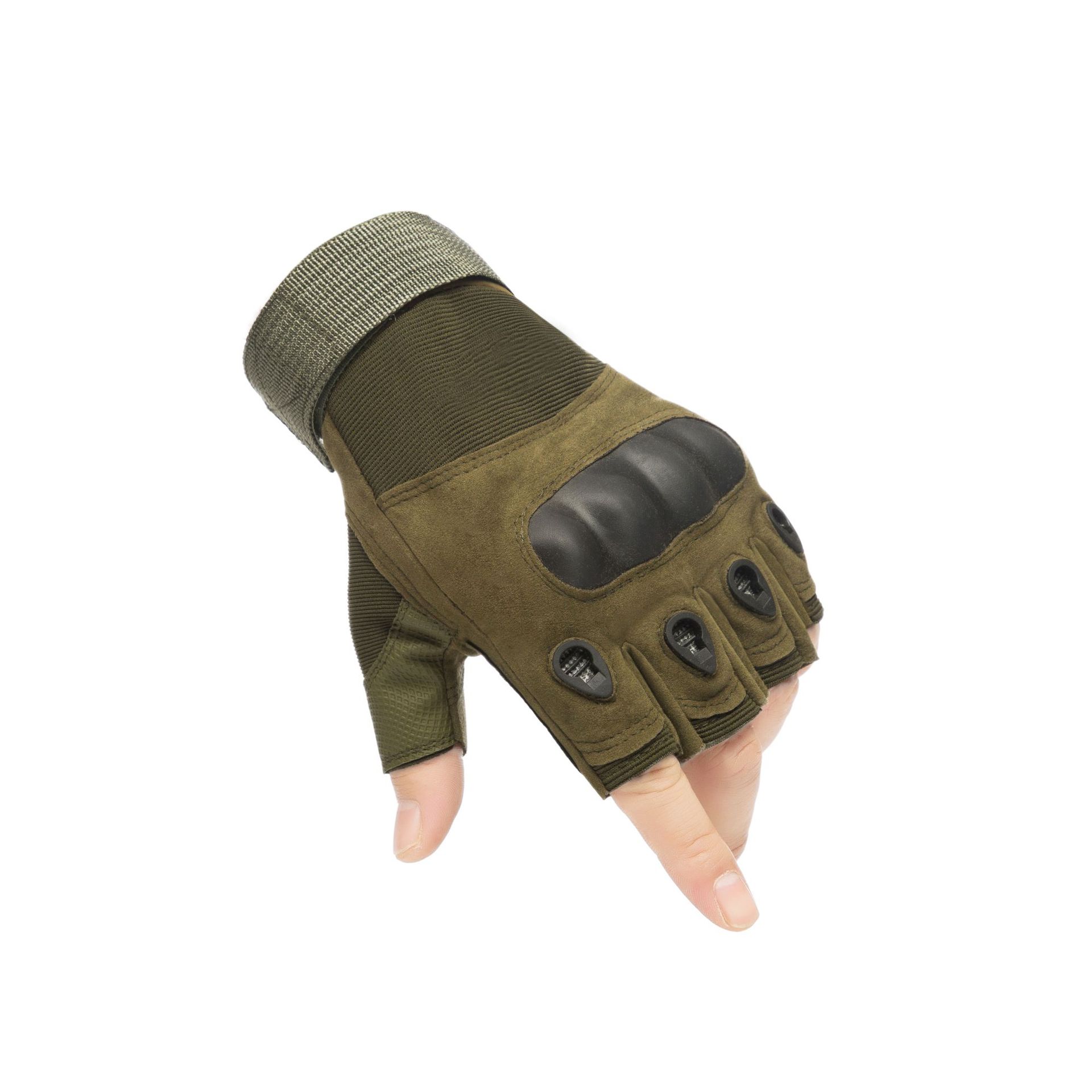 New Cycling Tactical Thin Half-Finger Gloves Men and Women Korean Style Spring and Autumn Sports Outdoor Troops