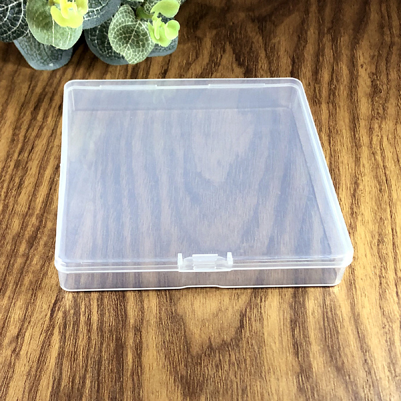 Cross-border square plastic packing box plastic box element box accessories box small box transparent pp box
