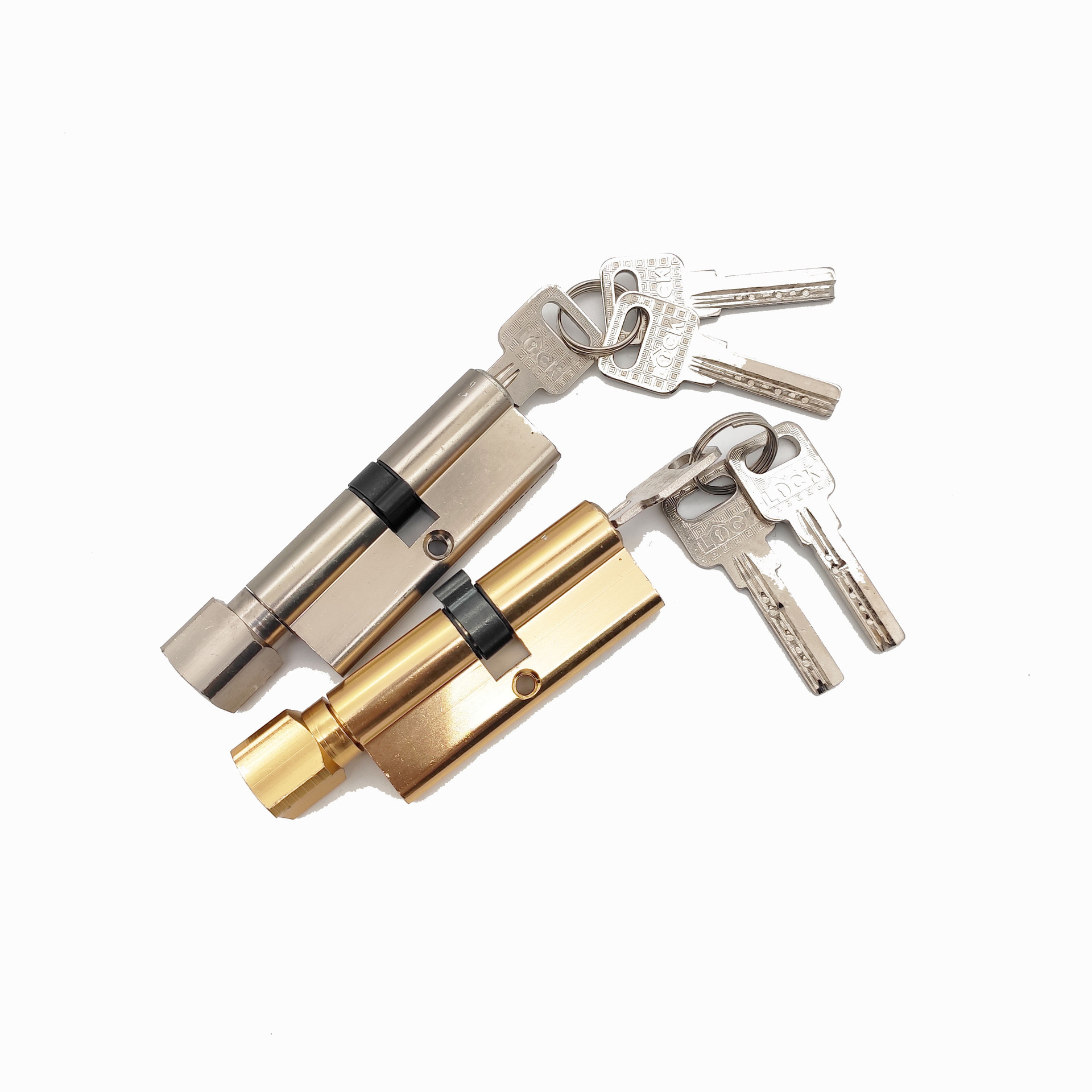 Aluminum alloy lock cylinder handle lock cylinder bedroom door small 70 lock cylinder interior door lock cylinder inner door lock cylinder