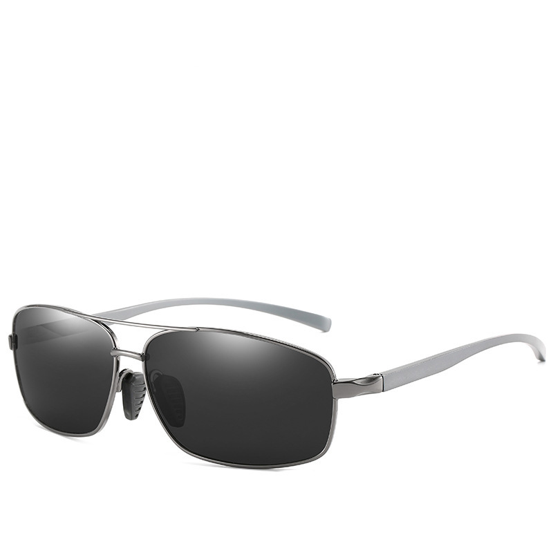 Men polarized sunglasses aluminum magnesium sunglasses square glasses driver sunglasses driving glasses wholesale 2458
