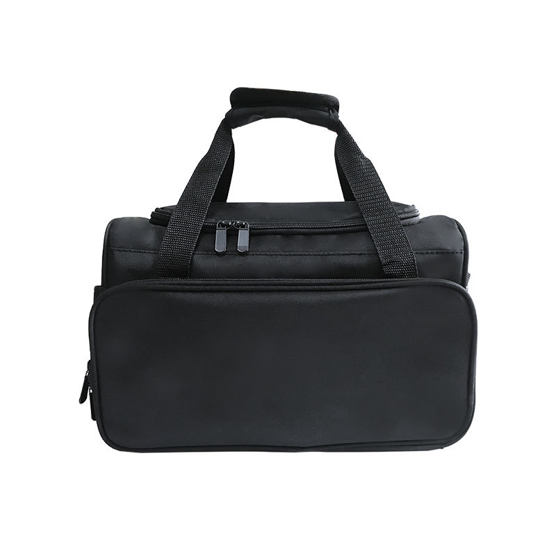 Factory in stock multi-function beauty salon kit hair stylist barber scissors bag hand tool bag black