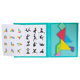 Cross-border Children's Early Education Toys Colorful Wooden Magnetic Tangram Teaching Aids Development Intelligence Puzzle