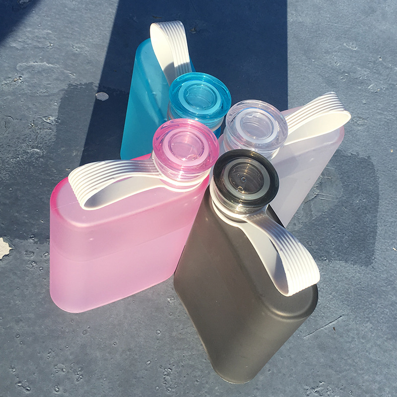 A5 Cup Outdoor Sports Cup Paper Portable Cup Korean Creative Student Square Plastic Kettle Direct Selling