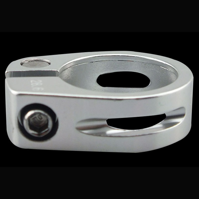 CANSUCC seat tube clamp 28.6 aluminum alloy screw type suitable for dead running car balance car sliding car