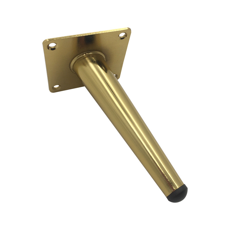 European-style metal light luxury electroplated sofa feet cabinet feet iron sofa legs hardware feet oblique feet straight feet wholesale manufacturers