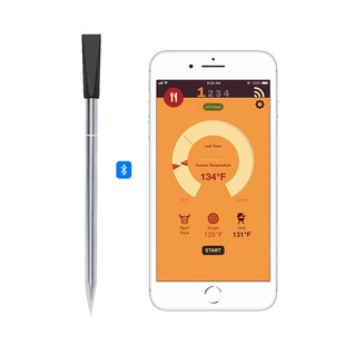 BBQ Wireless Bluetooth BBQ Thermometer Kitchen Smart BBQ Food Oven Thermometer Probe app Cross Border