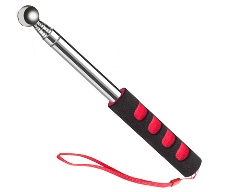 Empty Drum Hammer Room Inspection Tool Thickened Professional Wall Knocking Inspection Room Inspection Hammer Telescopic Tile Drum Hammer Inspection Hammer