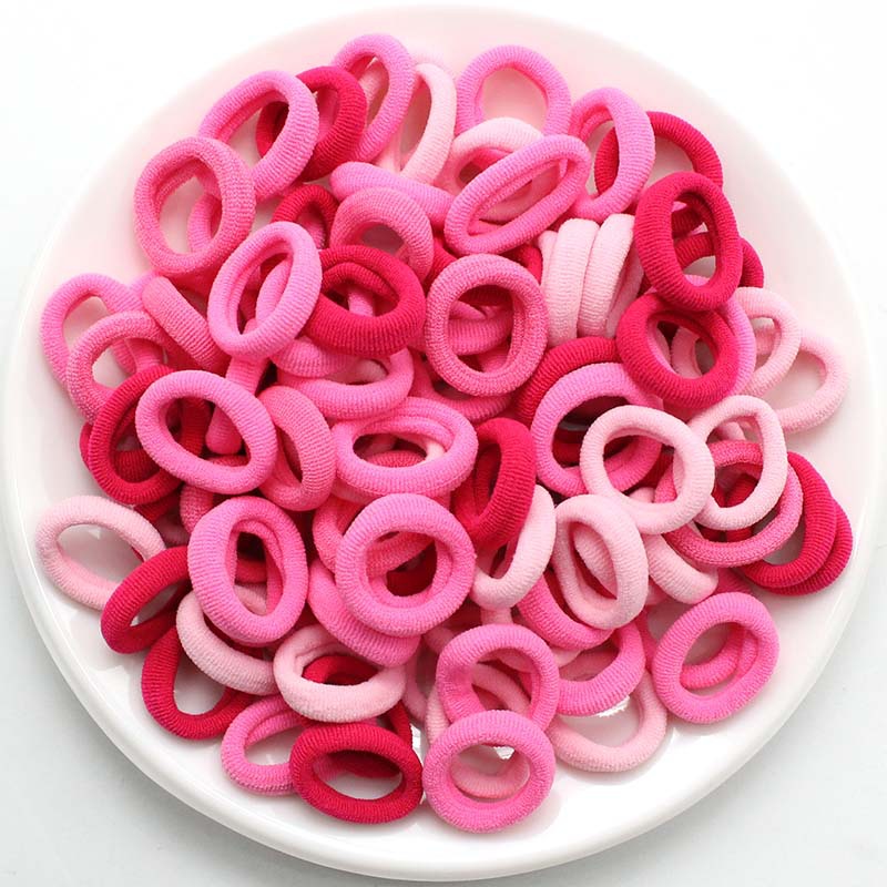 Children's small size Hair Rings Simple High Elastic Towel Rings Girls Hair Ties Rubber Tendons Baby Hair Rope Hair Accessories