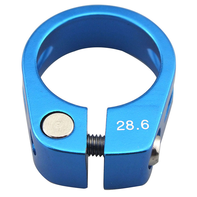 CANSUCC seat tube clamp 28.6 aluminum alloy screw type suitable for dead running car balance car sliding car