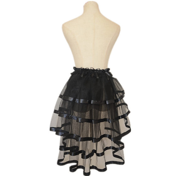 Cross-border Batch Stage Performance Game Dress-up Lace-up Tutu Skirt Elastic Half-page Skirt Multicolor Average Size Sexy Underwear