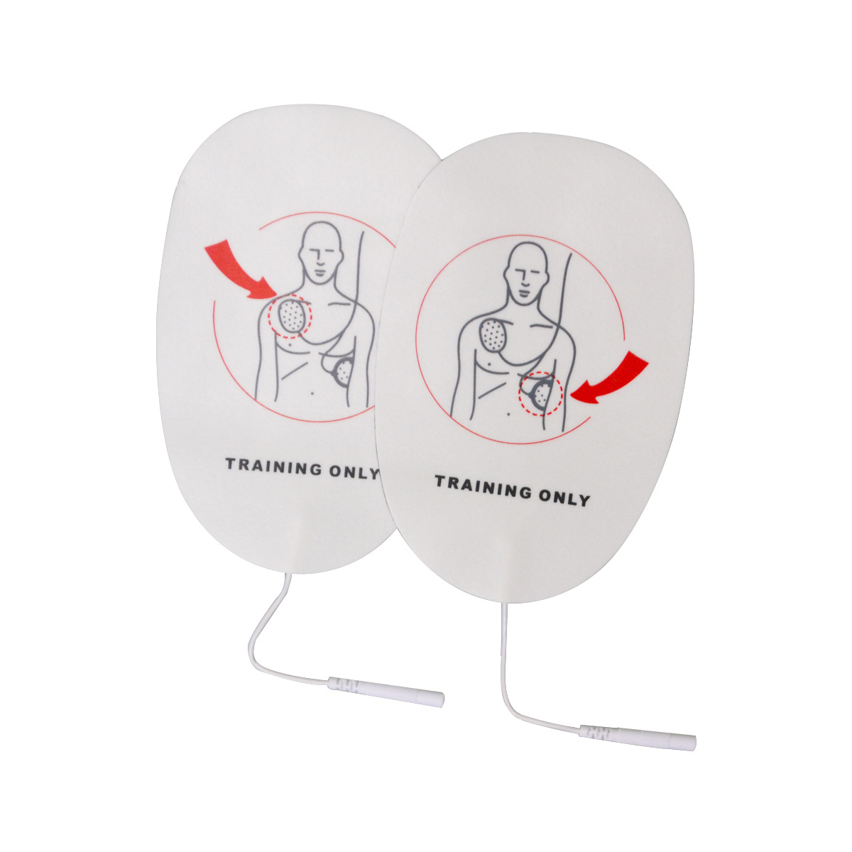 External Defibrillation AED Training machine adult children electrode patch Training Pads