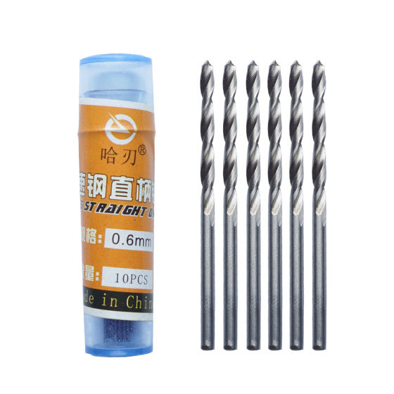 Small drill bit 1.5 Twist drill 1.2mm 0.8 Buddha beads Pearl 1mm punching straight handle 0.5-2.5 micro drill bit