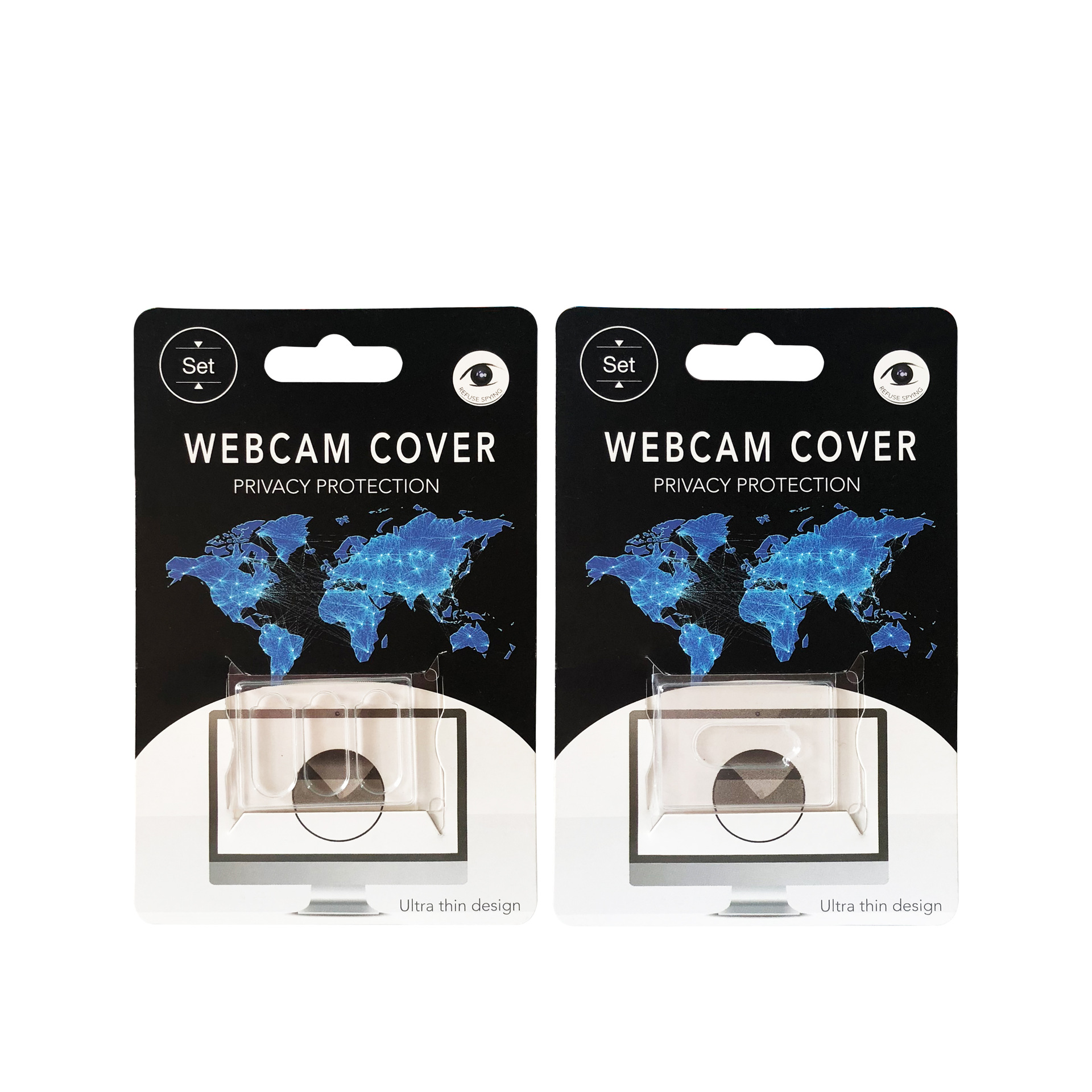 Cross-Border explosion laptop lens cover webcam mobile phone camera privacy cover printed logo