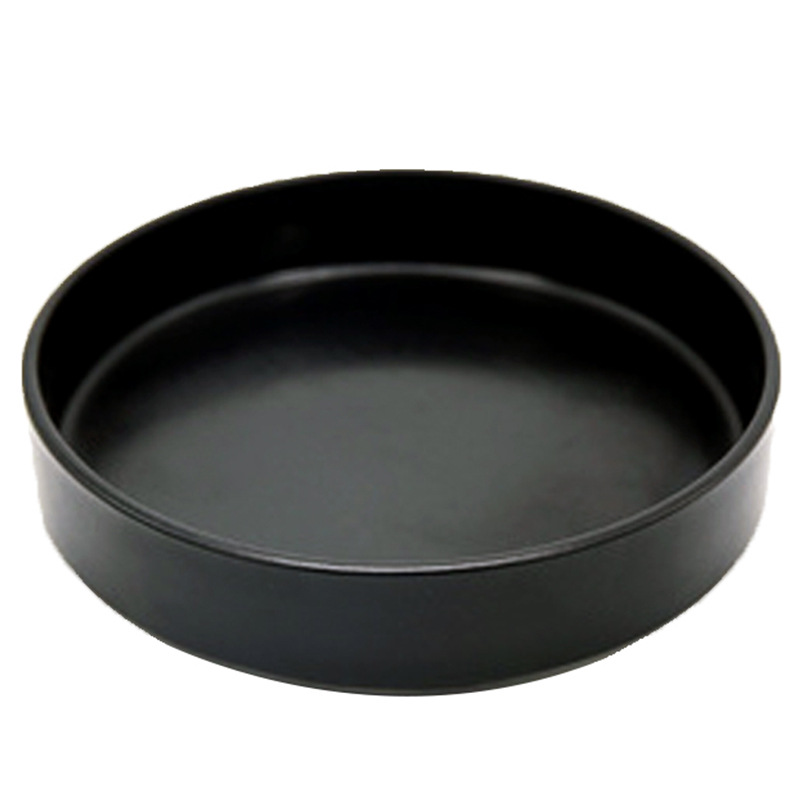 Ceramic Flower Plate Jianshan Flower Arrangement Small Original Flow Zen Water Plate Chinese Flower Arrangement Utensil Japanese Flower Channel Flower Pot