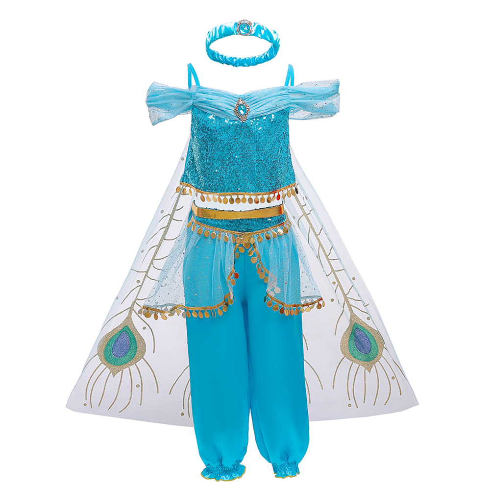 princess-jasmine-costume-skirt-childrens-performance-halloween-outfit-european-and-american-style-kids-formal-dress