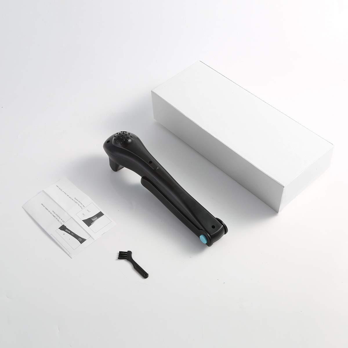 Cross-border back razor handle foldable razor battery men's back razor telescopic razor