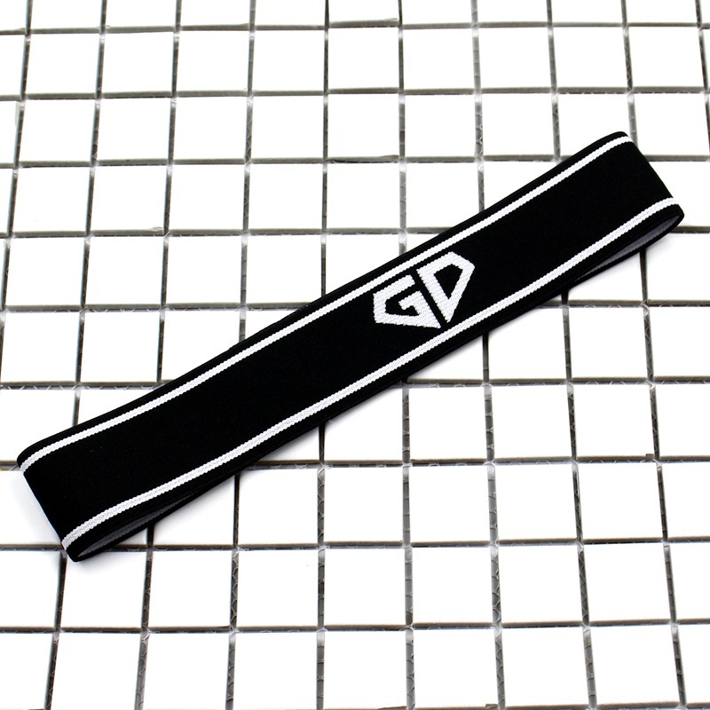 Sports hair band trendy men's headband hair band South Korea headdress wide-brimmed headscarf sweat-absorbent headband personalized running headband female