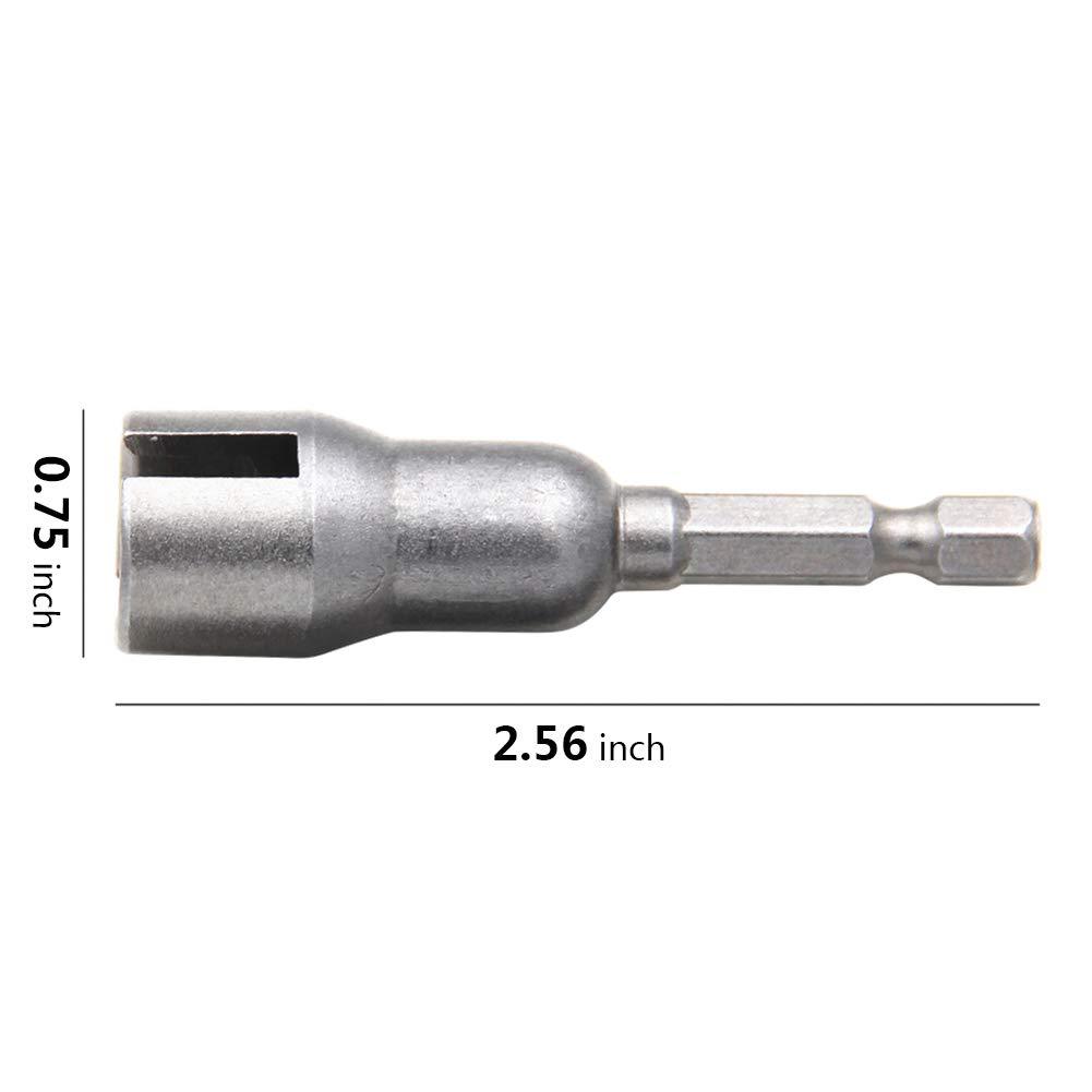 Butterfly nut socket butterfly nut drill socket wrench tool set 1/4 "hex shank drill bit