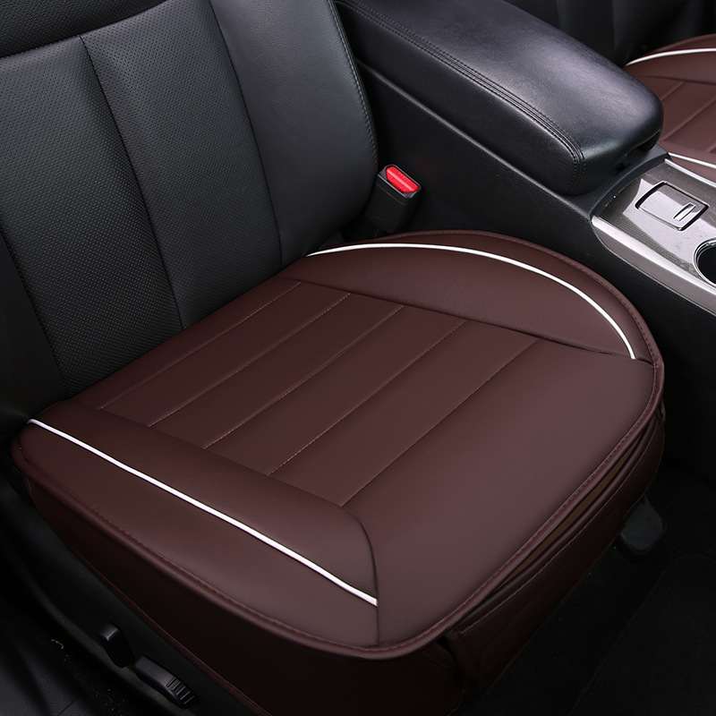 Factory Direct supply popular car seat cushion all-inclusive multi-color matching non-backrest three-piece set four seasons Universal single seat cushion
