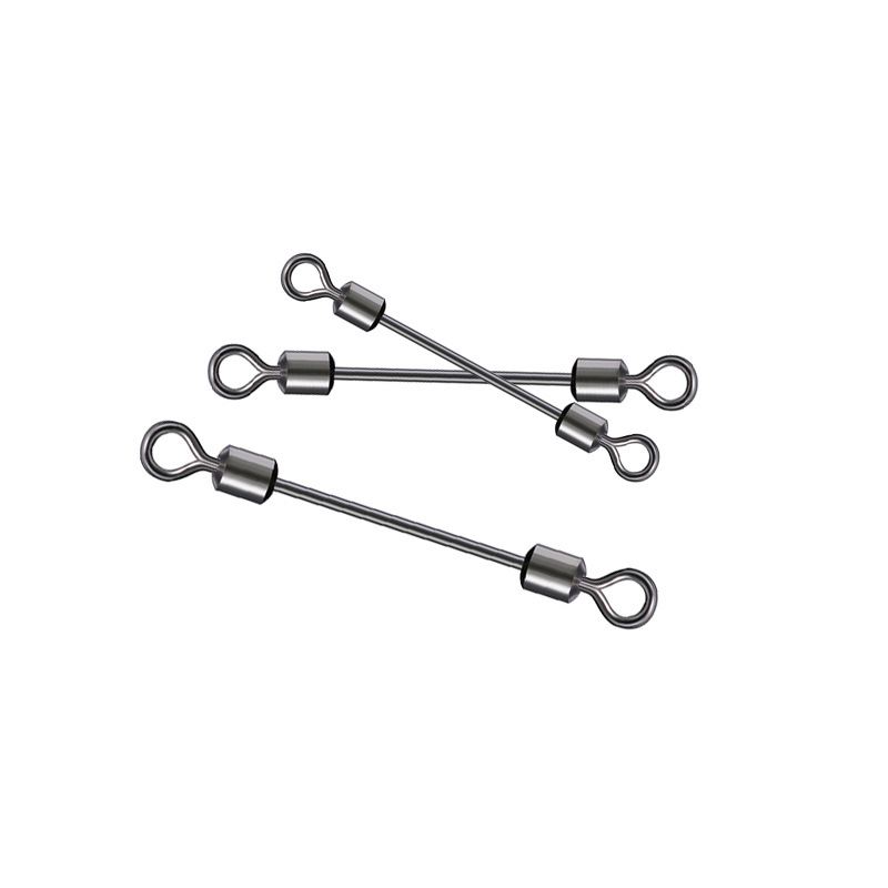 Weihe double-head swivel lead leather seat main line sub-line connector quick connector lead piece swivel Accessories Wholesale