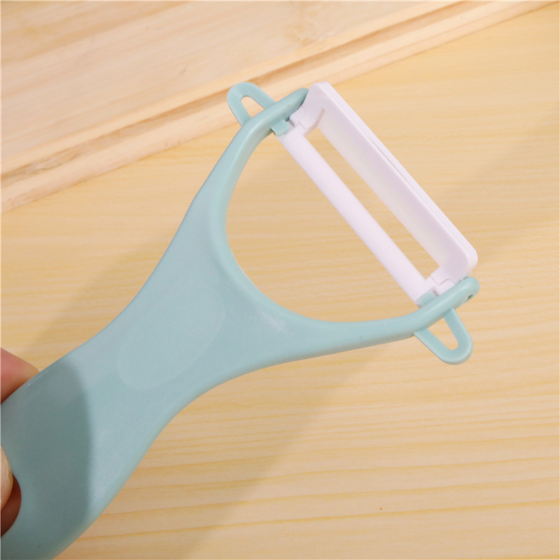 Kitchen Multifunctional Planer Fruit Peeling Knife Potato Peeler Melon and Fruit Scraping Knife Ceramic Knife Peeler