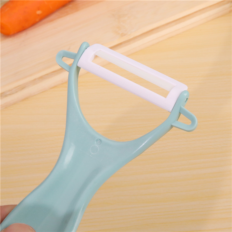 Kitchen Multifunctional Planer Fruit Peeling Knife Potato Peeler Melon and Fruit Scraping Knife Ceramic Knife Peeler