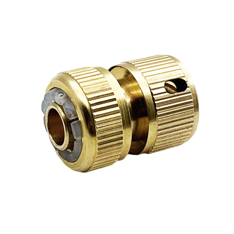 4 points Water connector car wash water gun quick connector 1/2 hose water connector garden water pipe copper quick connector