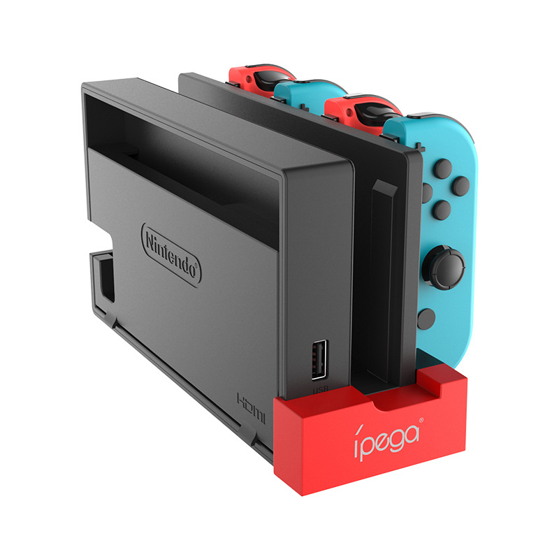 Switch handle charging joyCon left and right small handle charging base Charger NS Animal Forest color matching
