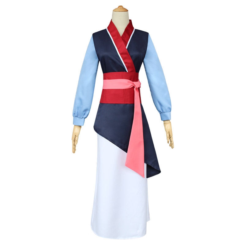 Halloween cosplay Disney Princess, Mulan cosplay outfit, Hanfu.