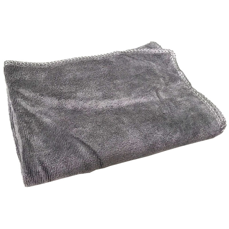 Rag Wipe Glass Cleaning Cloth Absorbent Not Easy to Lose Hair Traceless Car Cleaning Gray Car Wash Cleaning Towel