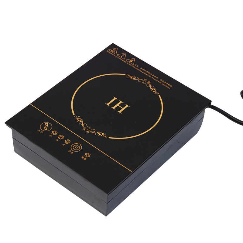 Factory wholesale single self-service rotating small hot pot square touch induction cooker commercial 800W mini induction cooker
