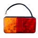 Supply 10LED red and yellow truck tail light 24v car rear tail light 12vled trailer side light signal light