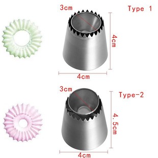New Romeo Romeo Romea Cream Decorative Cookie Nozzle Cake Mold Baking Tool