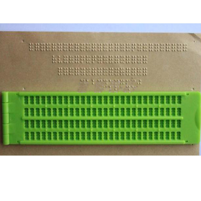4行28方アップグレード版盲人学習用品点字ボード点字ボード点字ボードに1つのペンがついていない|undefined
