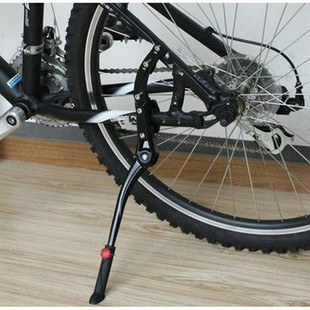 Mountain bike red dot adjustable foot support car support aluminum alloy support 36 dog leg support price can be discussed