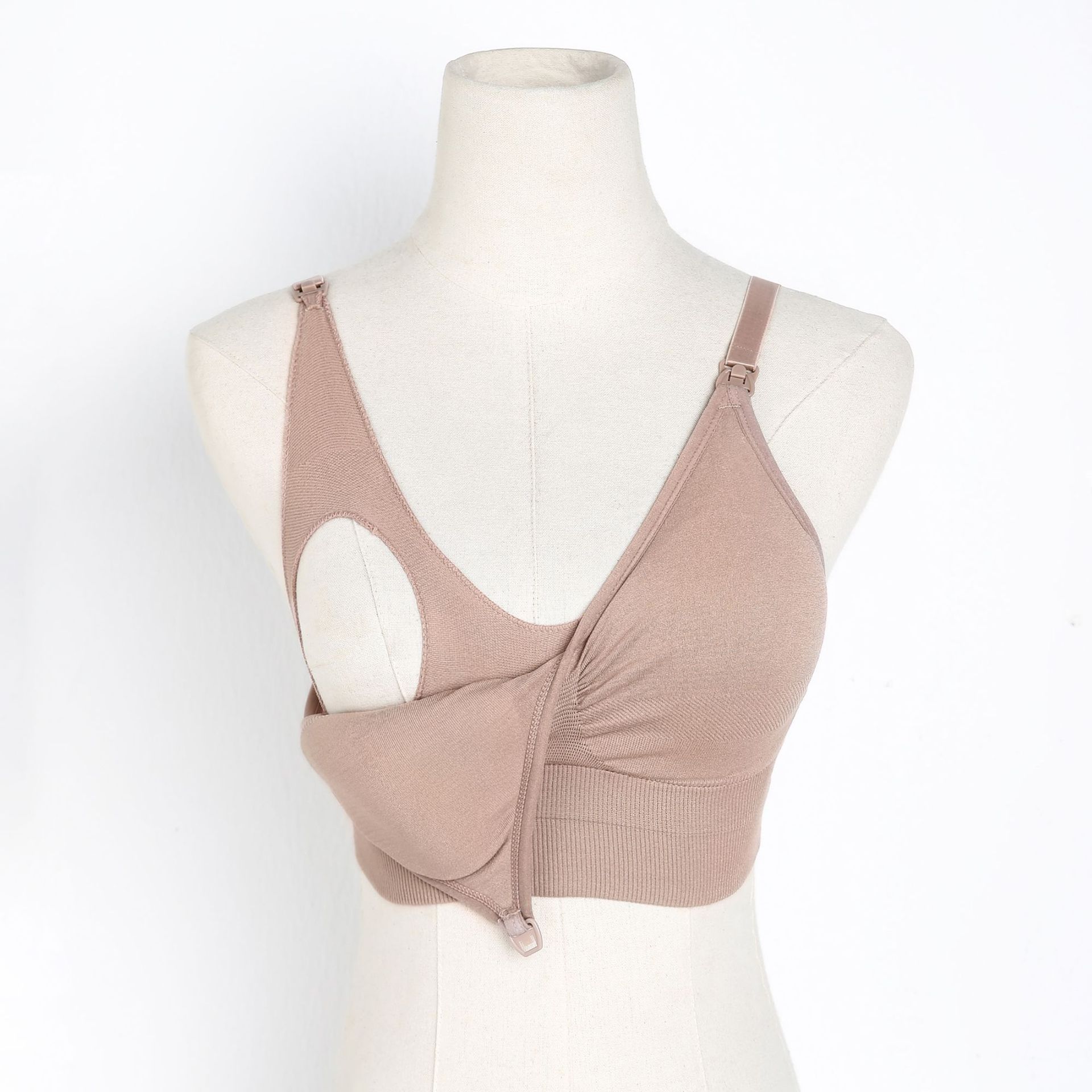 Cross-border Window-feeding Breastfeeding maternity bra Front Buckle Breastfeeding bra